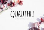 Quauthli Font