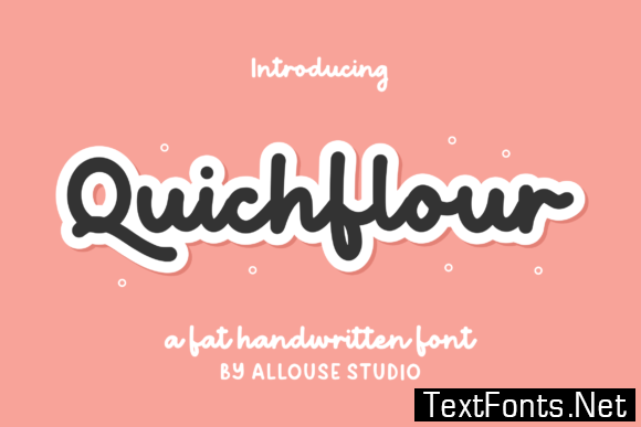 Quichflour Font