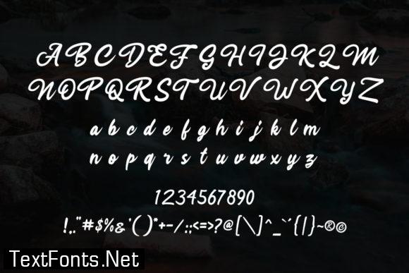 Rahayu Script Font