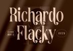 Richardo Flacky Modern Serif Font LS