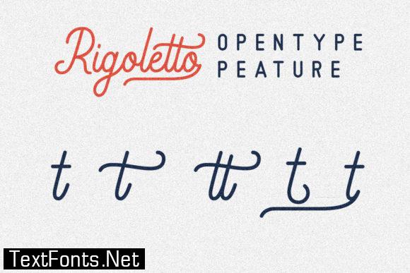 Rigoletto Script Font