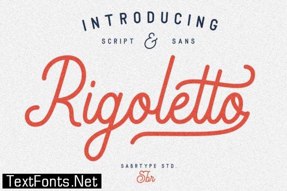 Rigoletto Script Font