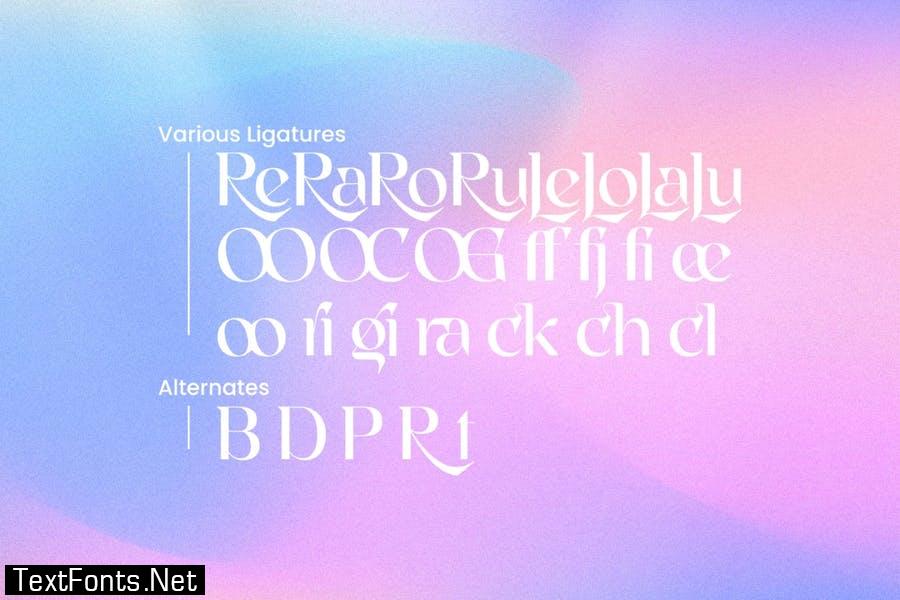 Rogie - Modern Display SerifRogie - Modern Display Serif