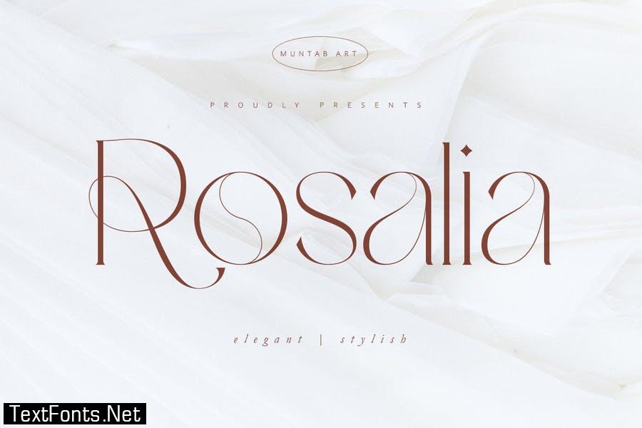 Rosalia | Modern Stylish Font
