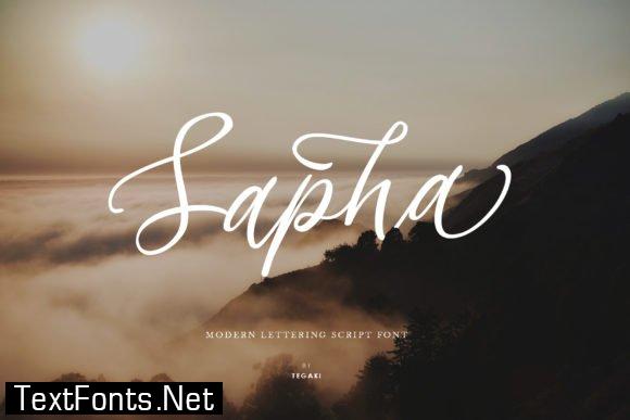 Sapha Font