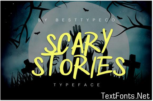 Scary Stories Font