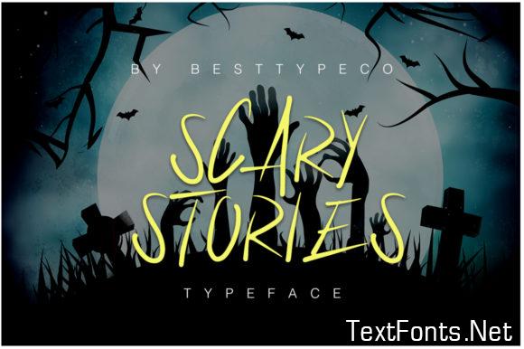 Scary Stories Font