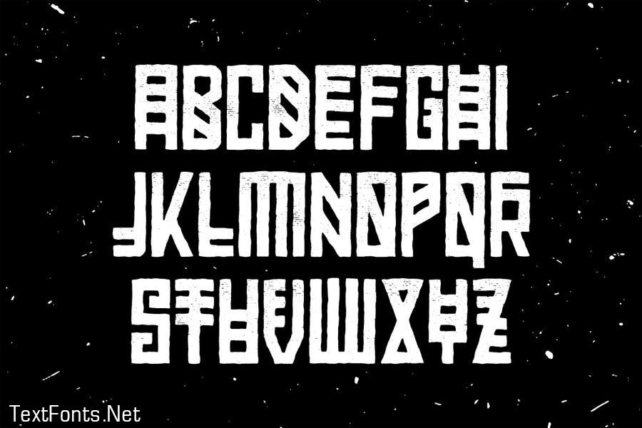 Scourge Typeface Font