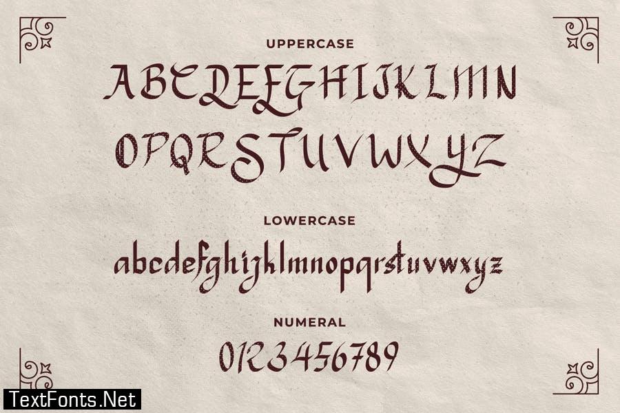 Serkan – A Celtic font