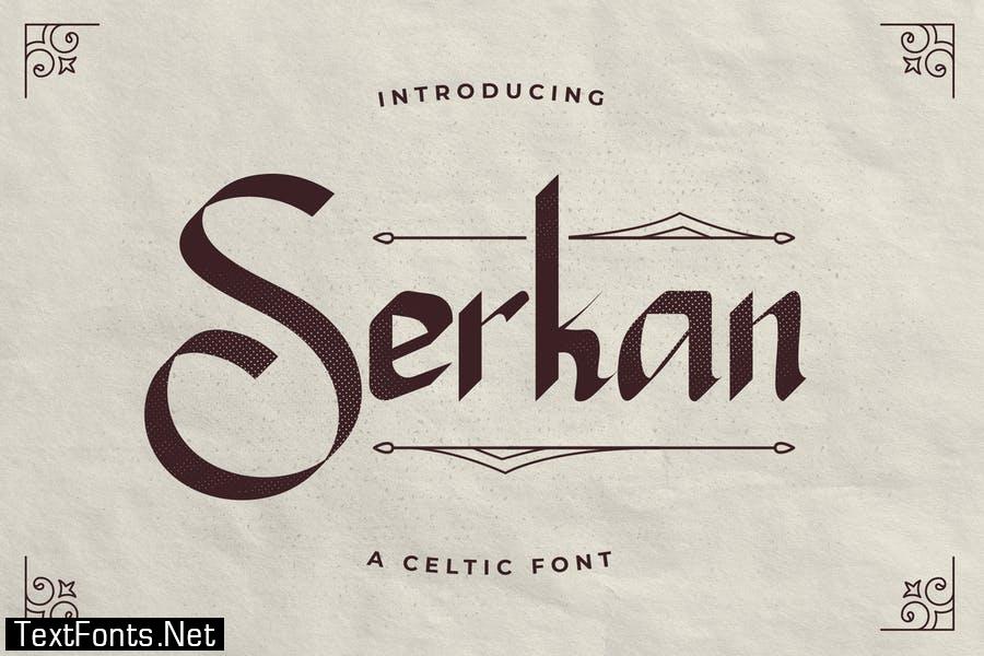Serkan – A Celtic font