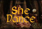 She Dance – Celtyic Typeface