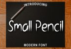 Small Pencil Font