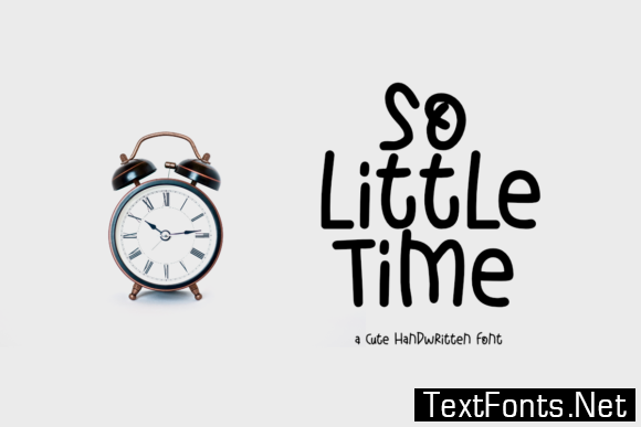 So Little Time Font