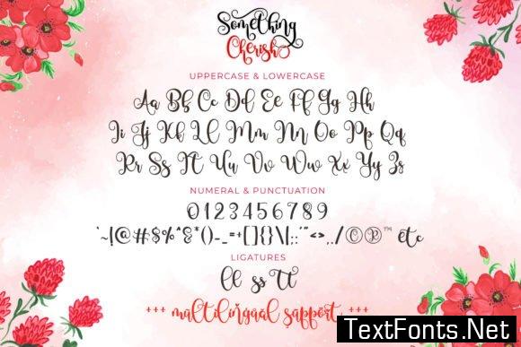 Something Cherish Font