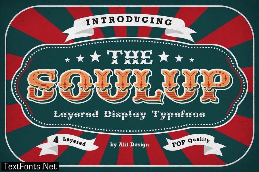 Soulup Typeface Font