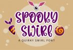 Spooky Swirl Font