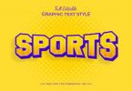 Sports - Editable Text Effect, Font Style