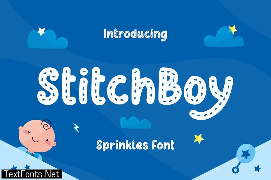 Stitch Boy – Sprinkles Font