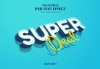 Super Deal - Fun 3D Text Effect