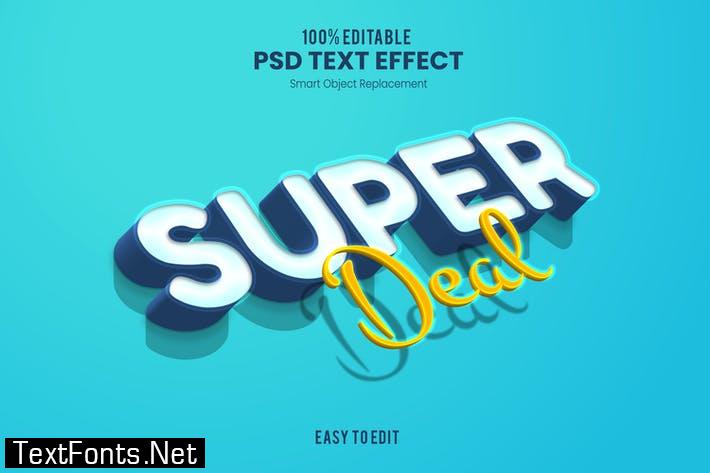 Super Deal - Fun 3D Text Effect