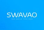 Swavao Futuristic Modern font - Techno Sans Serif