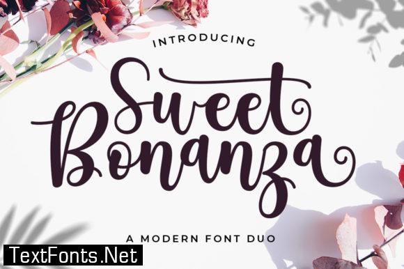 Sweet Bonanza Script Font