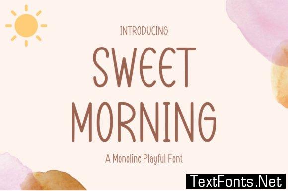 Sweet Morning Font