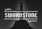 Swordstone - Gothic Typeface Font