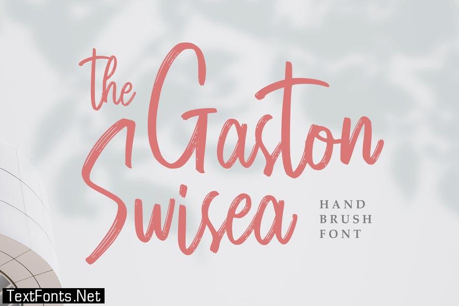 The Gaston Swisea Brush Font