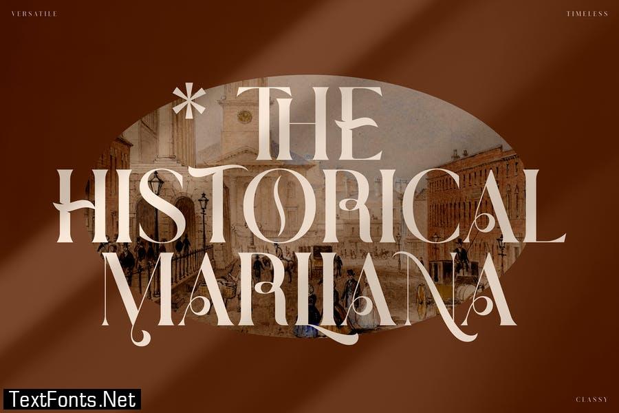 The Historical Marliana Classy Serif LS