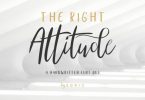 The Right Attitude Duo Font
