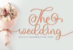 The Wedding Font