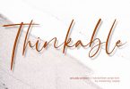 Thinkable Font