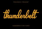 Thunderbelt Font