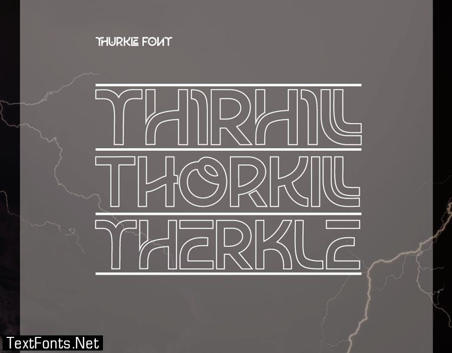 Thurkle Font