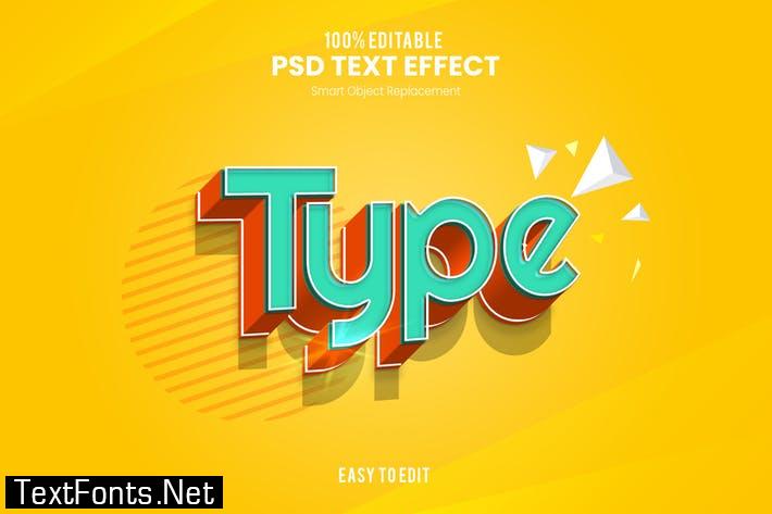 Type - Fun Retro 3D Text Effect