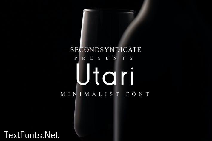 Utari - Minimalist font