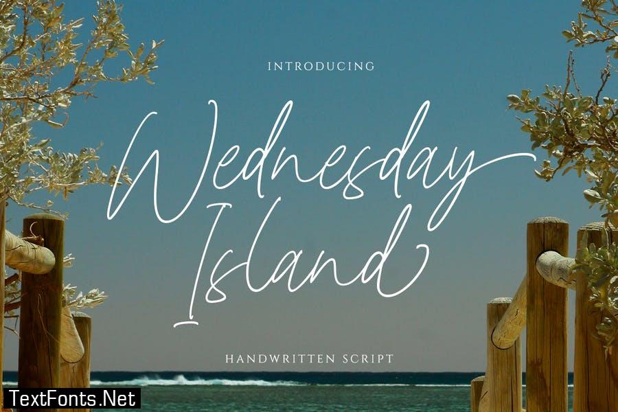 Wednesday Island Font