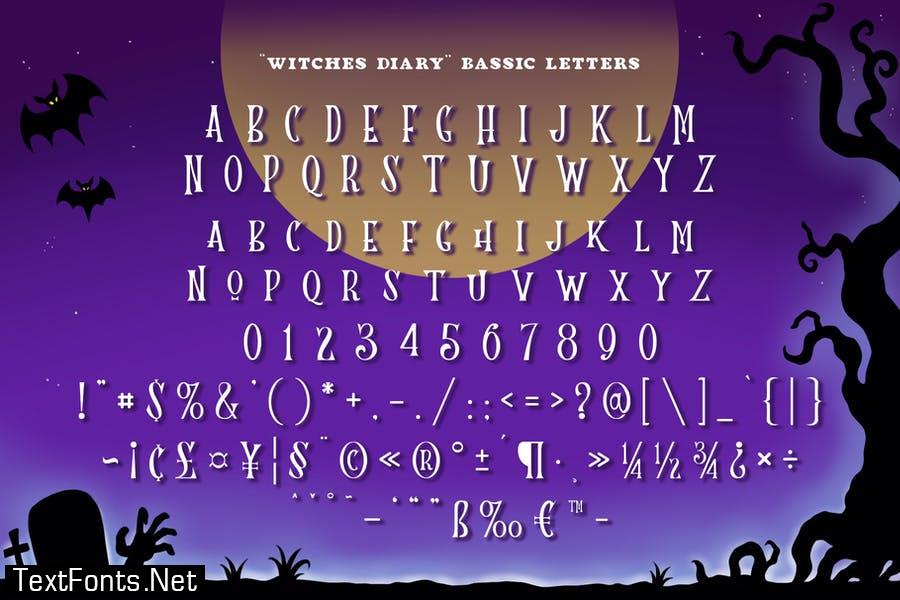 Witches Diary Font