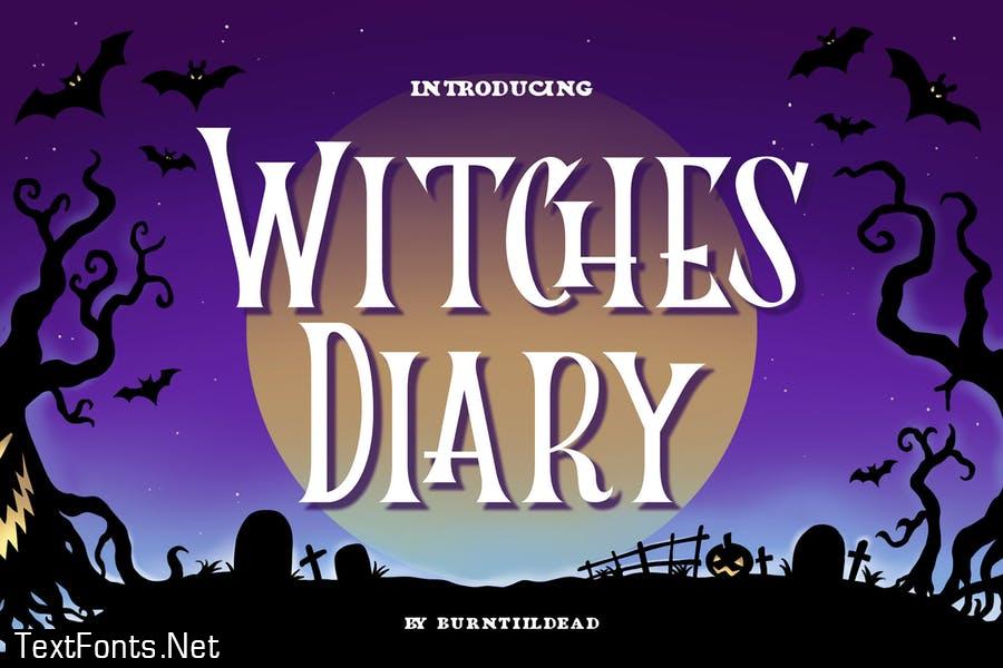 Witches Diary Font