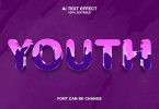 youth 3d text effect 5T6GW5Y