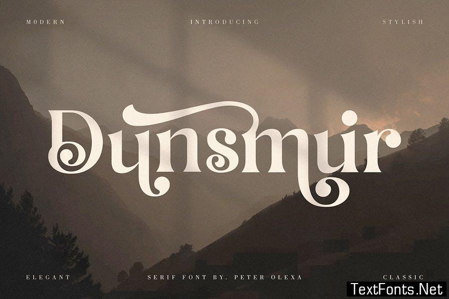 Dunsmuir - Modern Serif Font