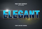 Elegant 3d Text Effect