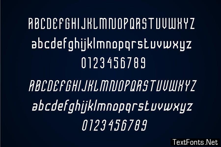 Femilia - Modern Sans Serif Sports Font Typeface