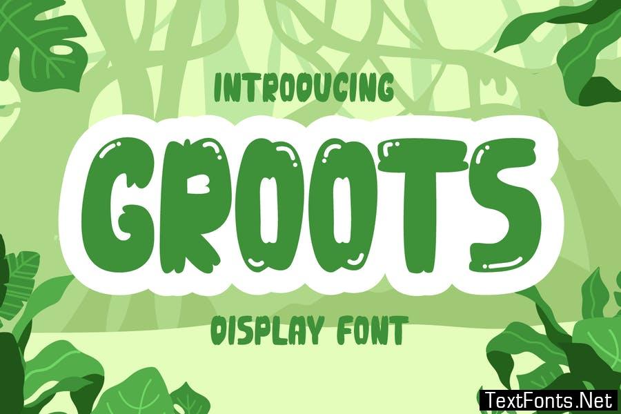 Groots - Display Font