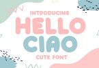 Hello Ciao - Cute Handwritten Font