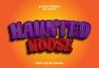 Hounted House 3d Text Effect