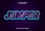 Jumper 3d Text Effect