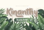 Kinanthy Beauty Business Font