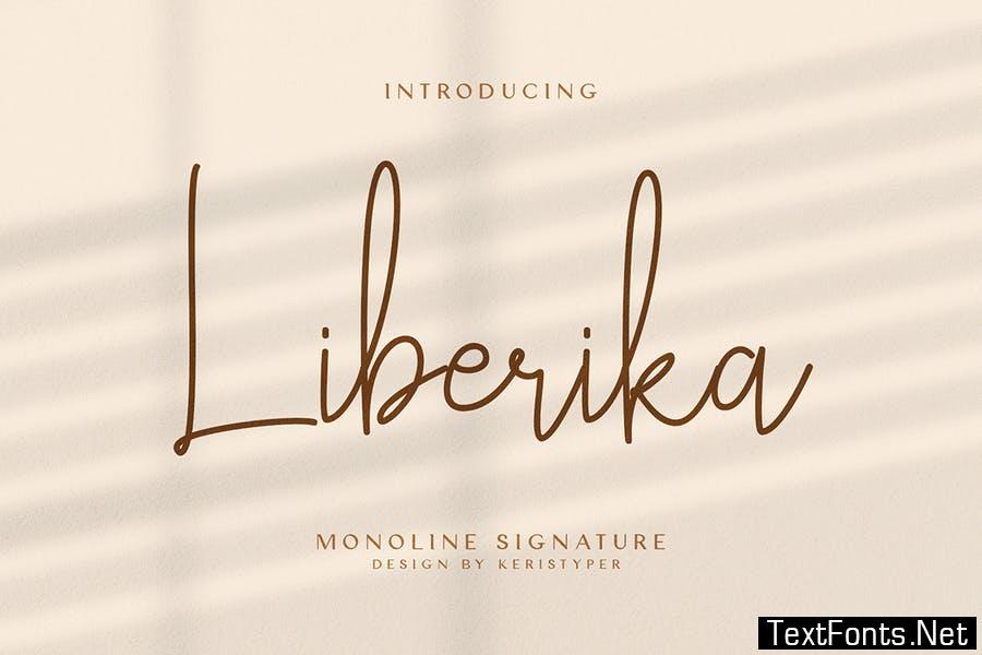 Liberika Handwritten Font